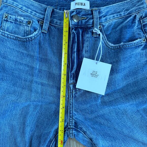 Pistola Presley High Rise Girlfriend Jeans- Size 26 - Picture 8 of 9